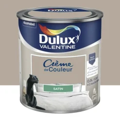 Peinture multi-supports Dulux Valentine Crème de Couleur Satin Gazelle