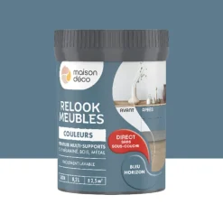 Peinture multi-supports Maison Déco Relook Meubles Les couleurs Satin Bleu horizon