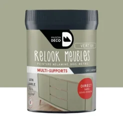 Peinture multi-supports Maison Déco Relook Meubles Satin Vert kaki