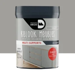 Peinture multi-supports Maison Déco Relook Meubles Satin Galet