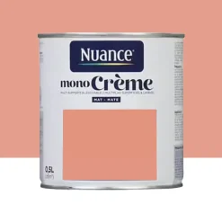 Peinture multi-supports NUANCE MonoCrème Mat Flamant
