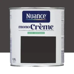 Peinture multi-supports NUANCE MonoCrème Satin Joli brun