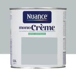 Peinture multi-supports NUANCE MonoCrème Satin Ver gri