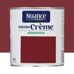 Peinture multi-supports NUANCE MonoCrème Satin Grand cru