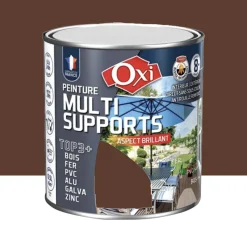 Peinture Multi-Supports Top3+ OXI Brun Brillant