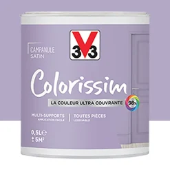 Peinture Multi-supports V33 Colorissim Satin Campanule