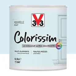 Peinture Multi-supports V33 Colorissim Mat Aquarelle