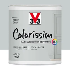 Peinture Multi-supports V33 Colorissim Satin Granit