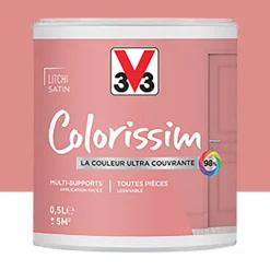 Peinture Multi-supports V33 Colorissim Satin Litchi