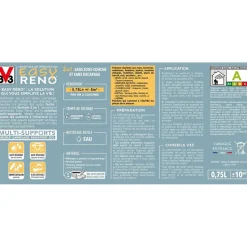 Peinture Multi-Supports V33 Easy Réno Gris lune