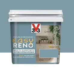 Peinture Multi-Supports V33 Easy Réno Bleu Grisé