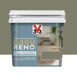 Peinture Multi-Supports V33 Easy Réno Vert kaki