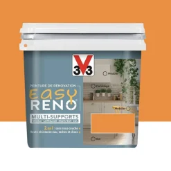 Peinture Multi-Supports V33 Easy Réno Jaune miel