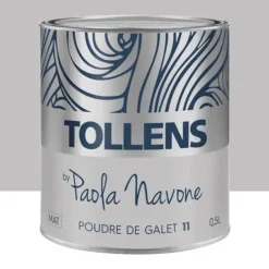 Peinture murale TOLLENS Paola Navone Poudre de galet