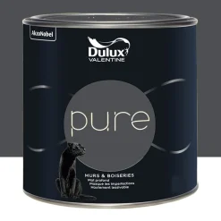 Peinture murs & boiseries Dulux Valentine Pure Asphalte