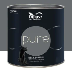 Peinture murs & boiseries Dulux Valentine Pure Anthracite