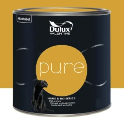 Peinture murs & boiseries Dulux Valentine Pure Jaune