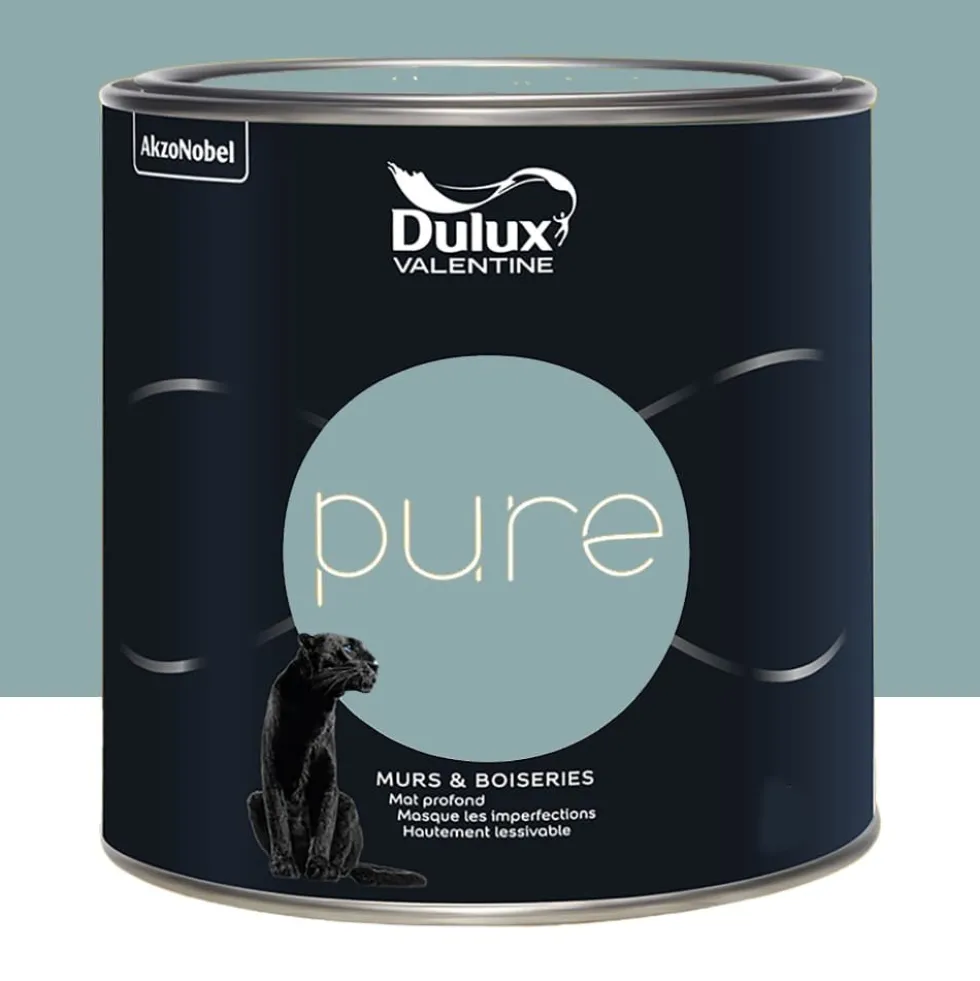 Peinture murs & boiseries Dulux Valentine Pure Fjord