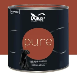 Peinture murs & boiseries Dulux Valentine Pure Brique