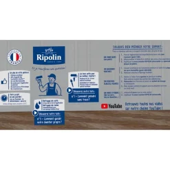 Peinture Murs, Boiseries, Radiateurs RIPOLIN Mat Rouge chianti