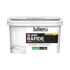 Peinture Murs Et Plafond Julien Blanc Rapide Satin