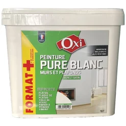 Peinture Murs & Plafonds OXI Pure Blanc Satin