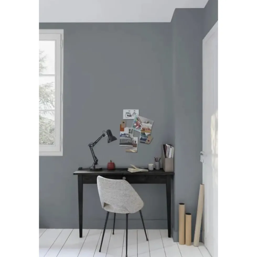 Peinture murs & plafonds V33 Coup d'éclat Gris silex