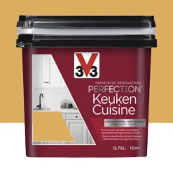 Peinture Rénovation Perfection Cuisine V33 Moutarde