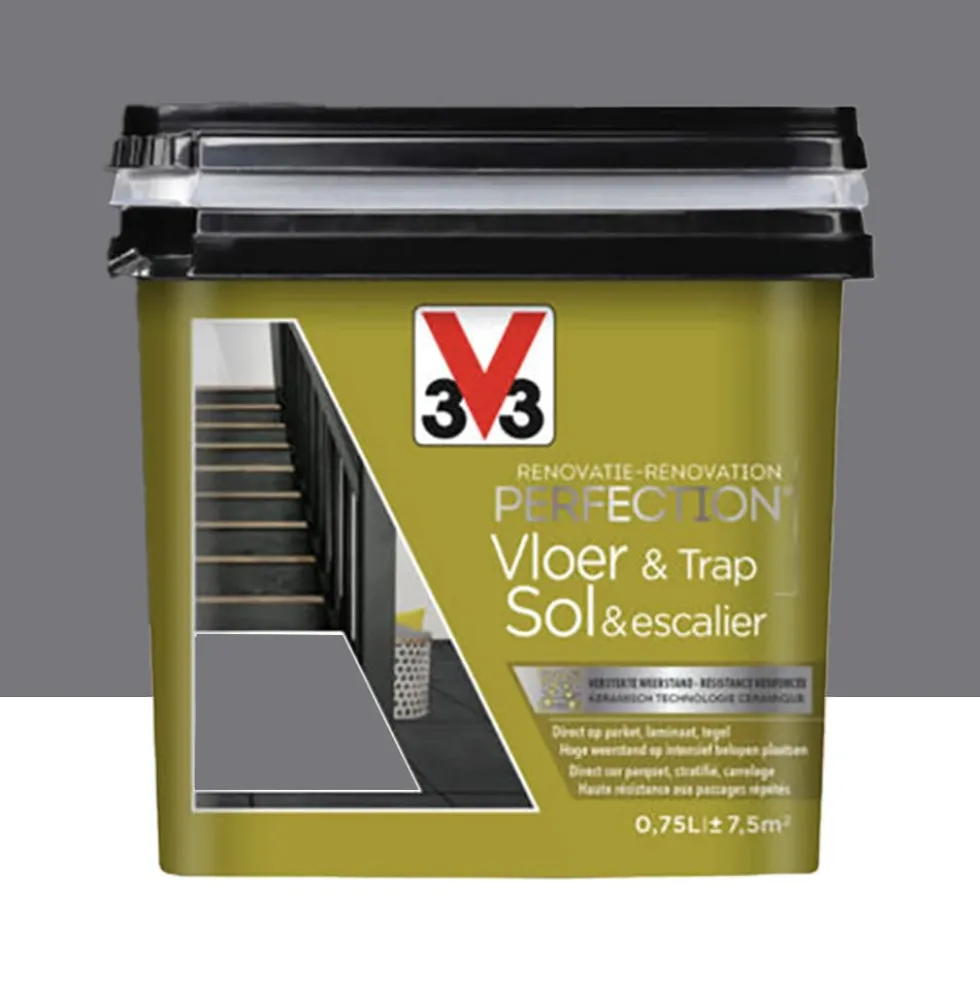 Peinture Rénovation Perfection Sol & Escalier V33 Carbonate