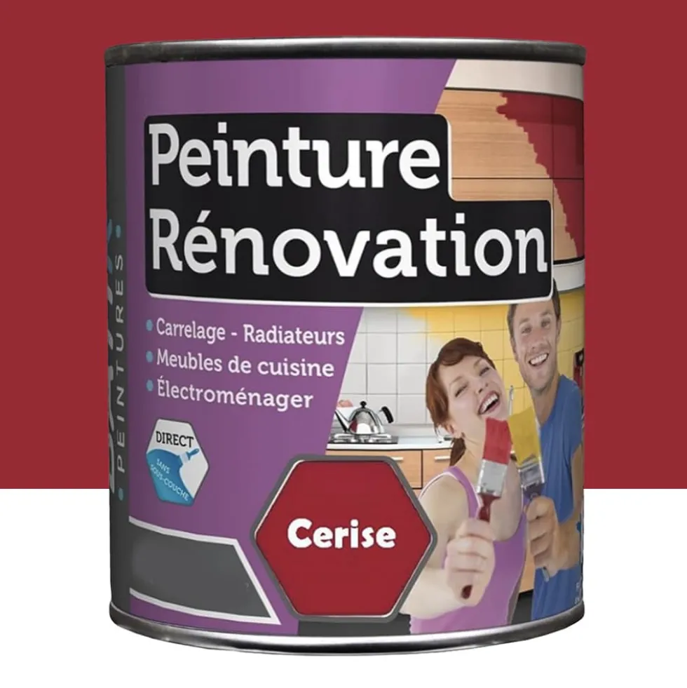 Peinture Rénovation pour cuisine BÂTIR Cerise