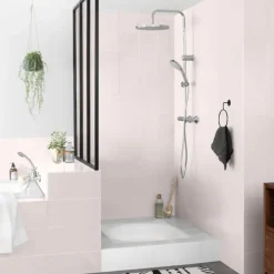 Peinture Salle de Bain V33 Rénovation Perfection Rose poudré