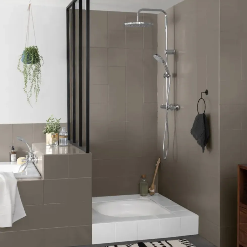 Peinture Salle de Bain V33 Rénovation Perfection Taupe