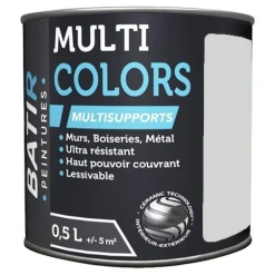 Peintures BÂTIR Multi Colors Mat Poudré Fil de lin