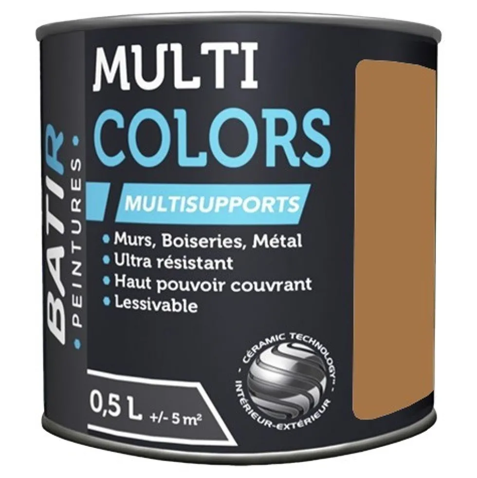 Peintures Multi Colors BÂTIR Satin Soyeux Cannelle