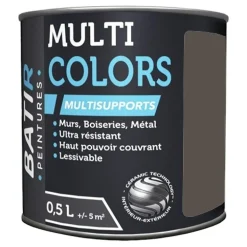Peintures Multi Colors BÂTIR Satin Soyeux Bois vieilli