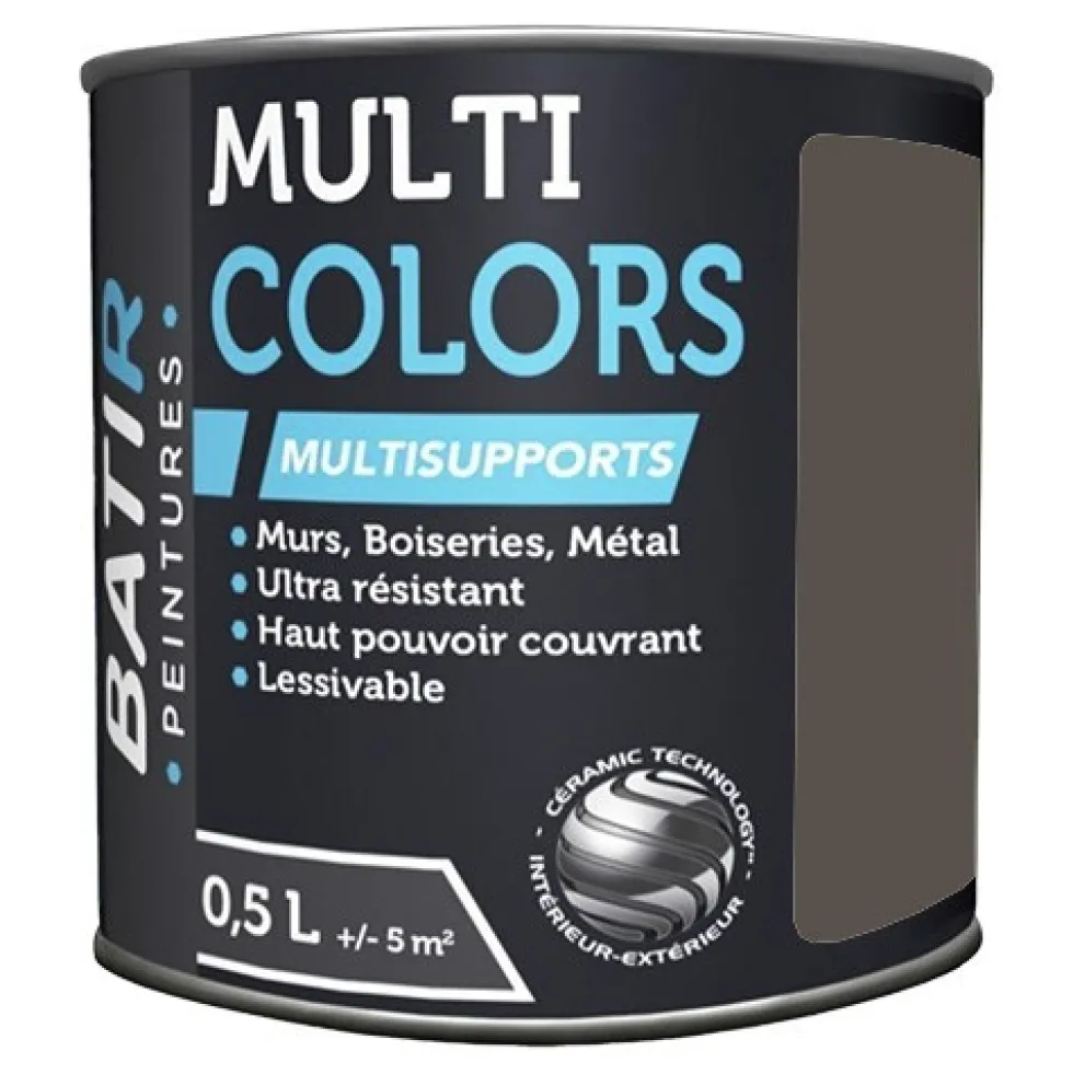 Peintures Multi Colors BÂTIR Satin Soyeux Bois vieilli
