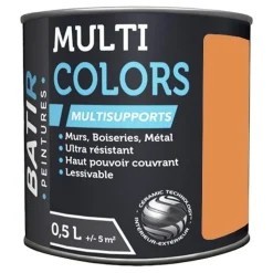 Peintures Multi Colors BÂTIR Satin Soyeux Zeste d'été