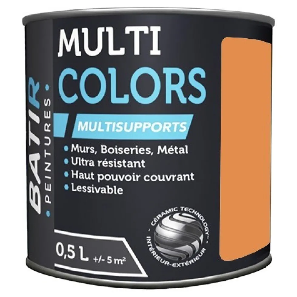 Peintures Multi Colors BÂTIR Satin Soyeux Zeste d'été