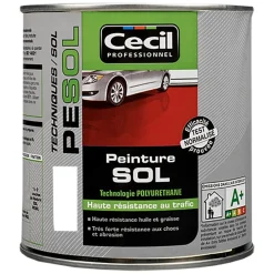 Peinture sol Cécil Professionnel PE SOL Blanc satin