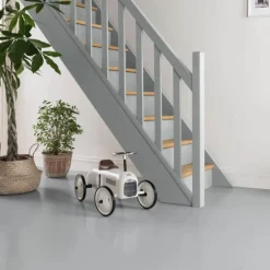 Peinture Sol Parquet Escalier V33 Déco LAB Gris Acier