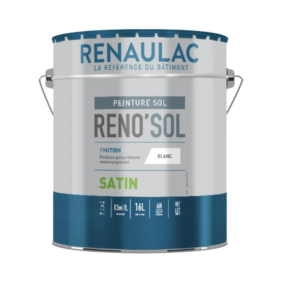 Peinture Sol RENAULAC Reno'Sol Blanc