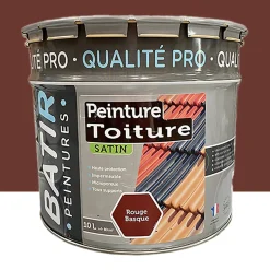 Peinture Toitures BÂTIR Rouge Basque