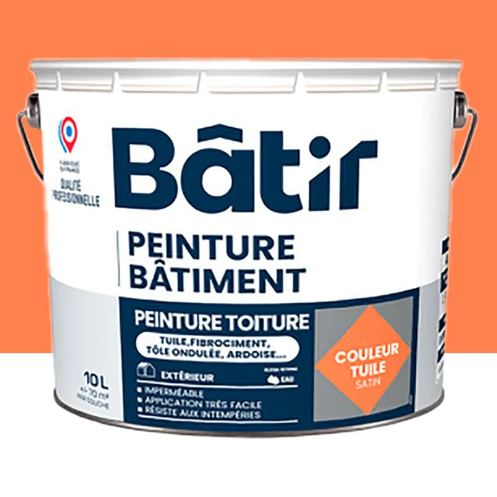 Peinture Toitures BÂTIR Tuile