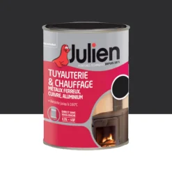 Peinture Tuyauterie & chauffage Julien Mat Noir