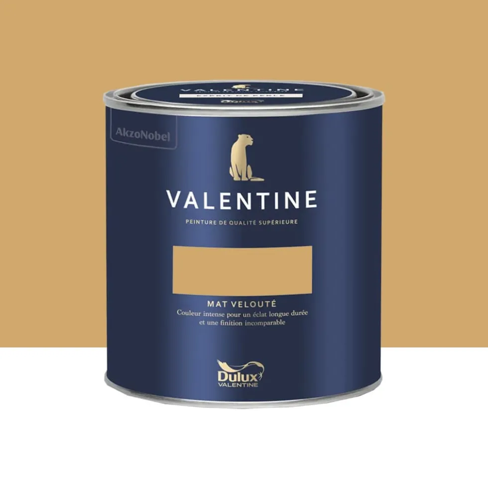 Peinture Valentine Murs et boiseries DULUX VALENTINE Jaune idole