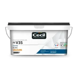 Peinture velours CÉCIL PE V35 Blanc