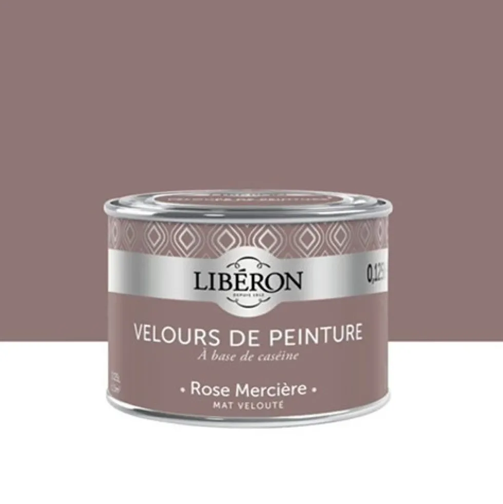 Peinture "Velours de peinture" LIBÉRON Mat velouté Rose mercière