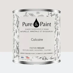 Peinture végétale Pure & Paint Calcaire
