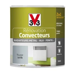 Peinture V33 Rénovation Convecteurs/Radiateurs 0,5L Nuage