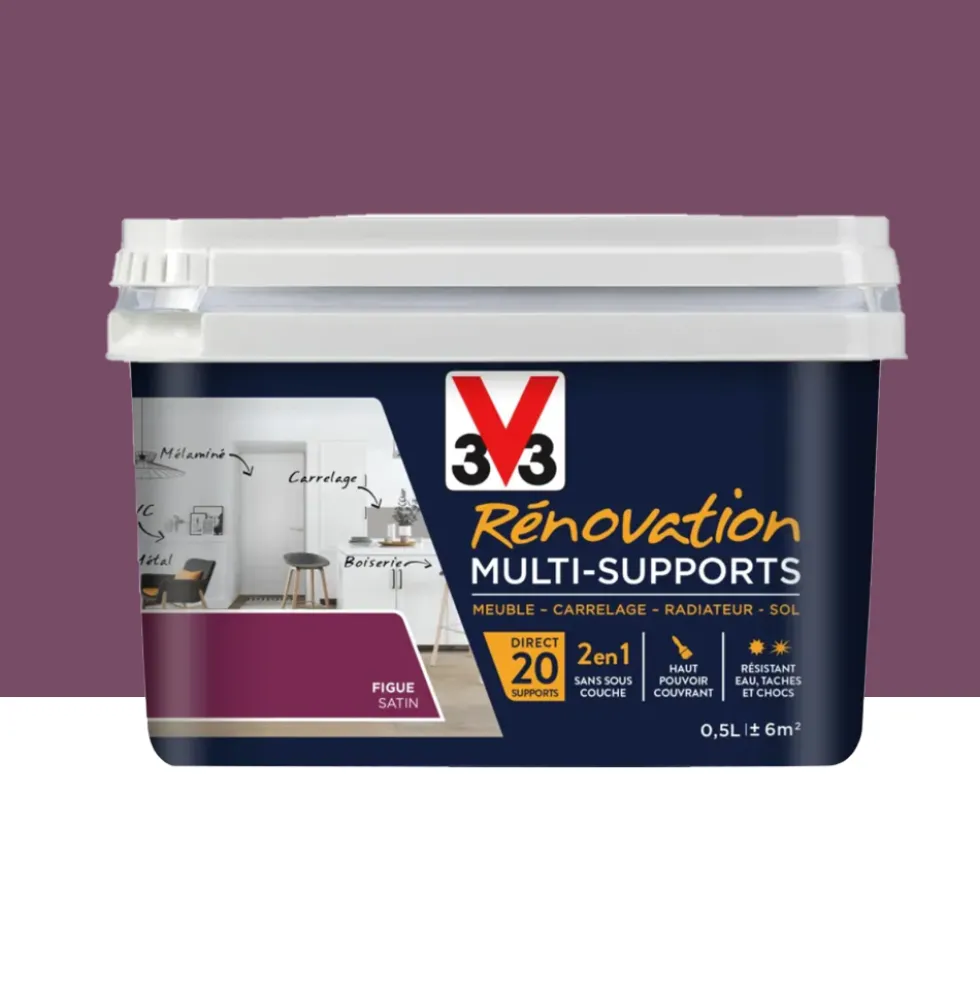Peinture V33 Rénovation Multi-Supports Figue